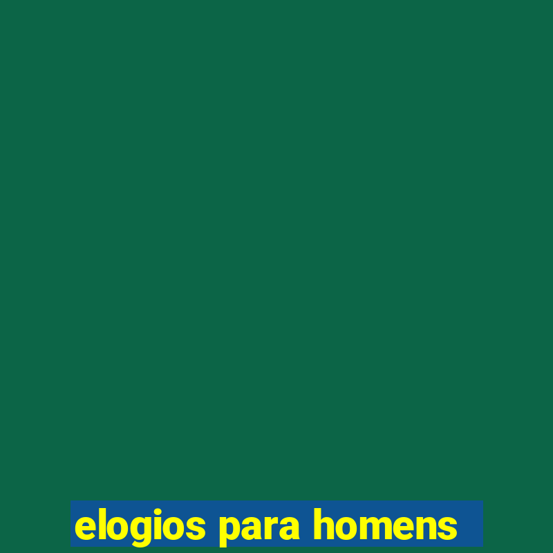 elogios para homens